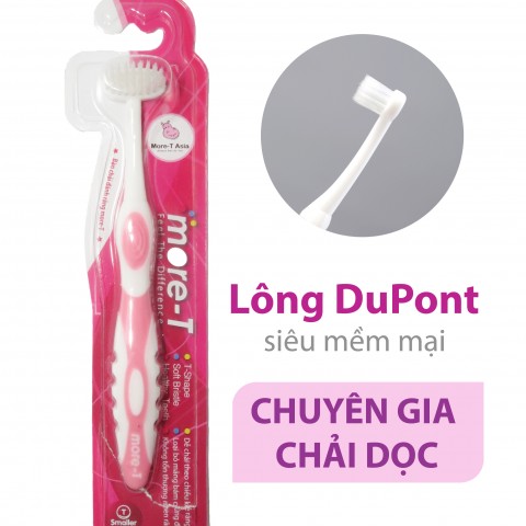 MT05 Bàn chải người lớn màu hồng